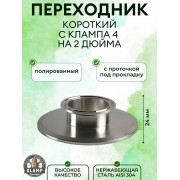 ПЕРЕХОДЫ С2" НА 4" AISI304